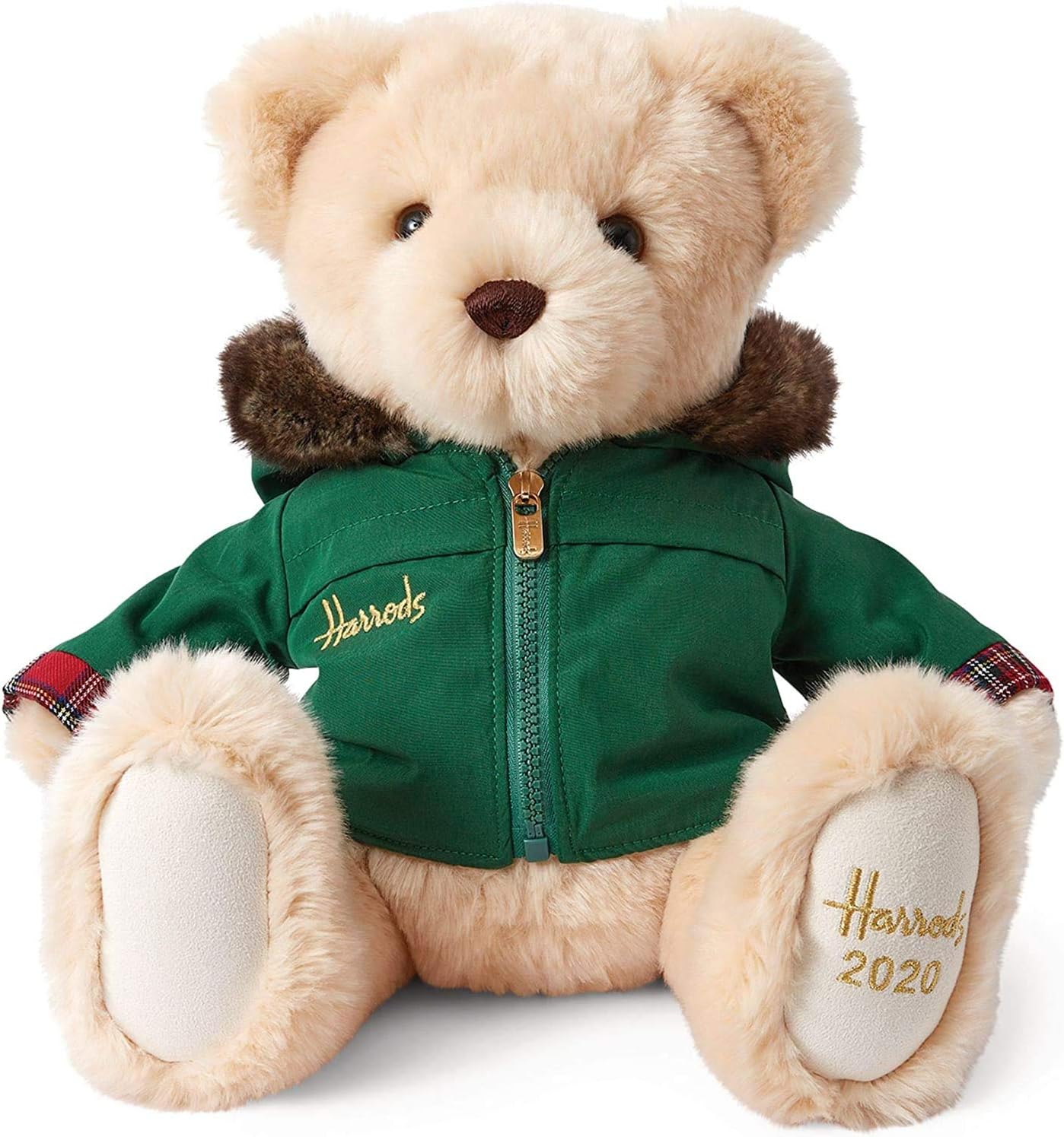 Amazon Harrods ハロッズ イヤーベア テディベアー ぬいぐるみ クリスマスベア 31cm 並行輸入品 ぬいぐるみ おもちゃ