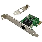 Realtek Chipset Gigabit PCI Express Ethernet Network Interface Card with Low Profile Bracket (No Software))