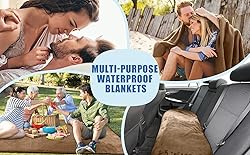Bedding Aid Queen Size Waterproof Blanket with