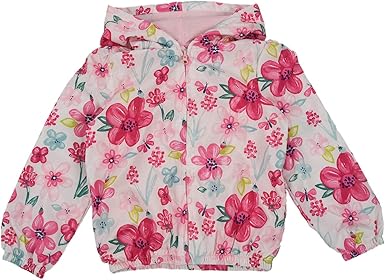 Sodial Bebe Enfants Filles Fleurs Hoodie Vestes A Manches Longues Coupe Vent Automne Manteau Rose 90 Amazon Fr Vetements Et Accessoires