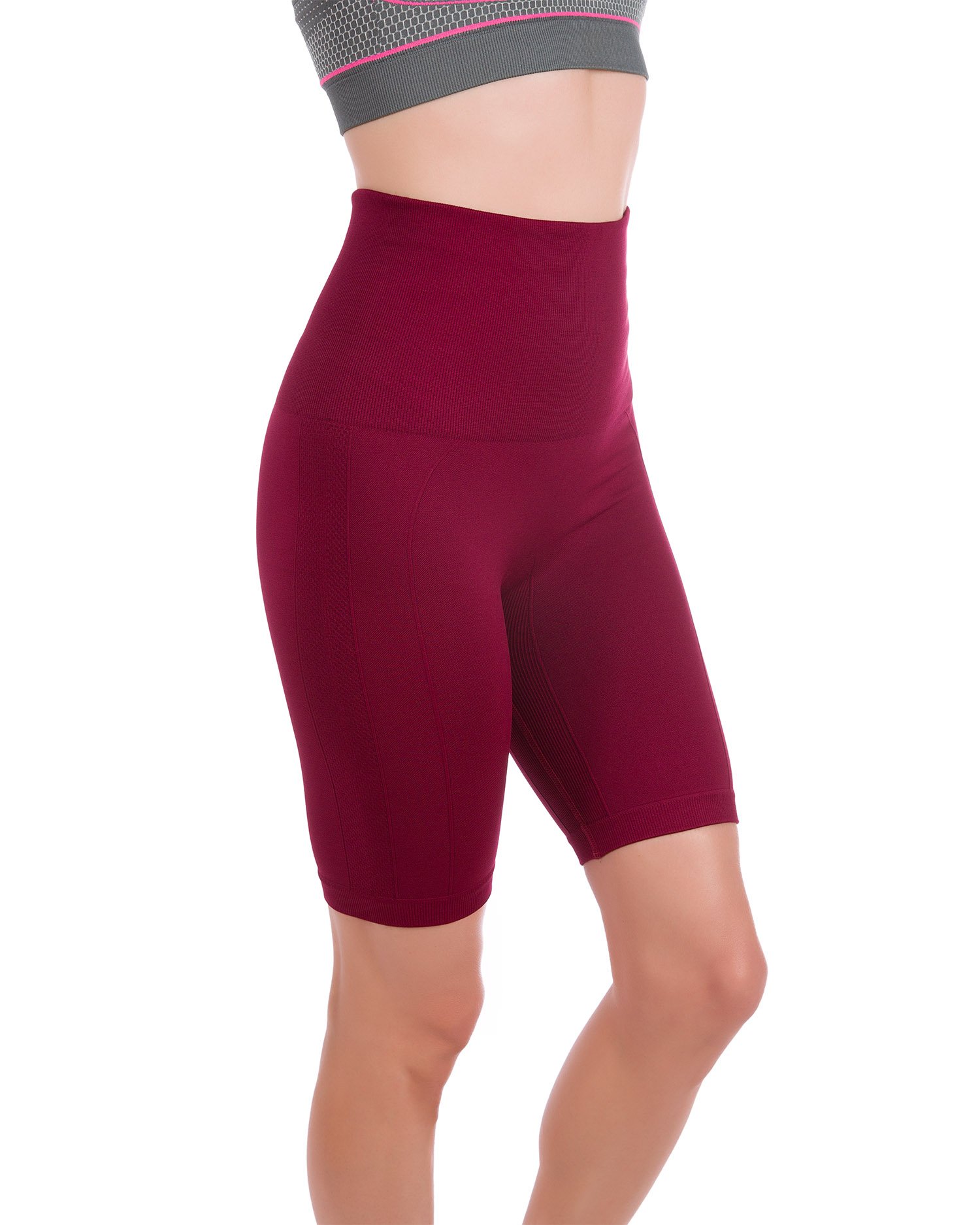 Homma Womens Tummy Control Fitness Workout Running Bike Shorts