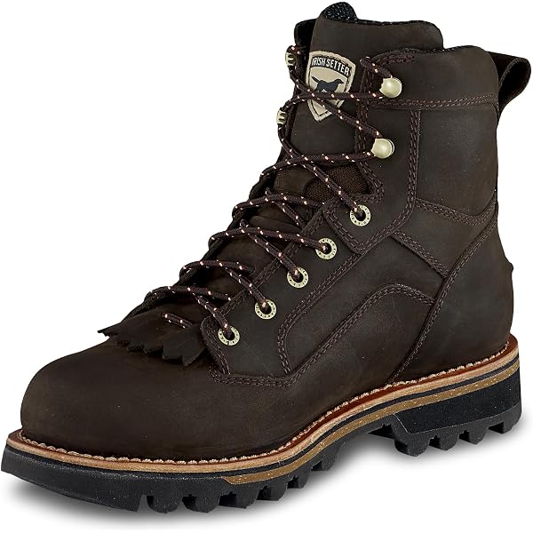 HOSS Men’s Range 6-Inch Waterproof Work Boots – Composite Safety Toe, Slip & Electrical Hazard Protection - View #2