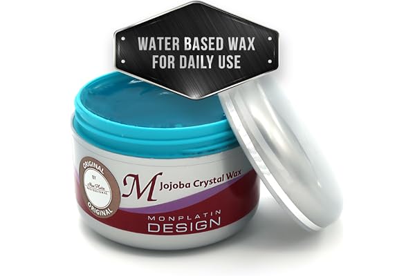 Mon Platin Jojoba Crystal Wax for Unisex - Wax, 8.5 ounces