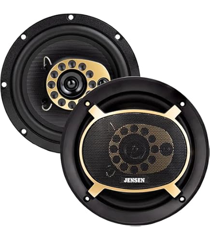 Amazon.com: Jensen JS Series 6x9” 75W RMS 4Ohm 3-Way Triax