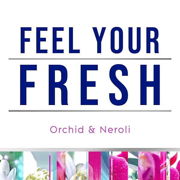 GLADE PLUGINS REFILLS AIR FRESHENER, SCENTED AND ESSENTIAL OILS FOR HOME AND BATHROOM, ORCHID & NEROLI, FRESH COLLECTION 1.34 FL OZ, 2 COUNT