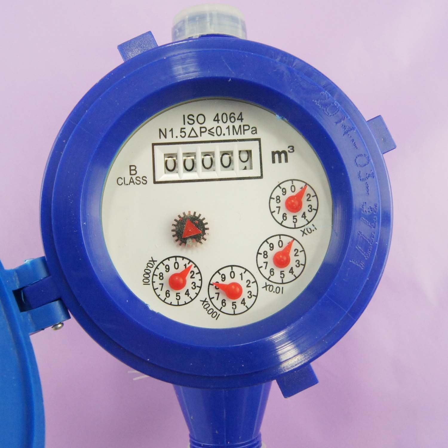 KATSU Tools Plastic Economy Garden Water Flow Measuring Meter 15MM Cold Dry Counter 15180516 - Image 3