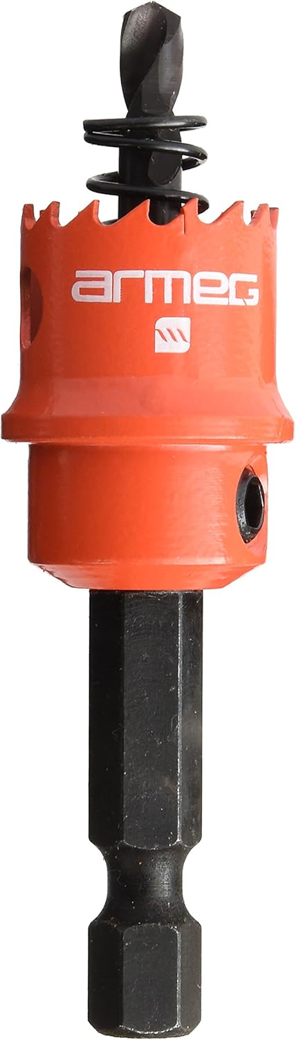Armeg SSH016 16 mm Sheet Steel Holesaw, Red