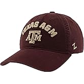 ZHATS NCAA Unisex-Adult NCAA Officially Licensed Hat Scholarship Arch Team Color
