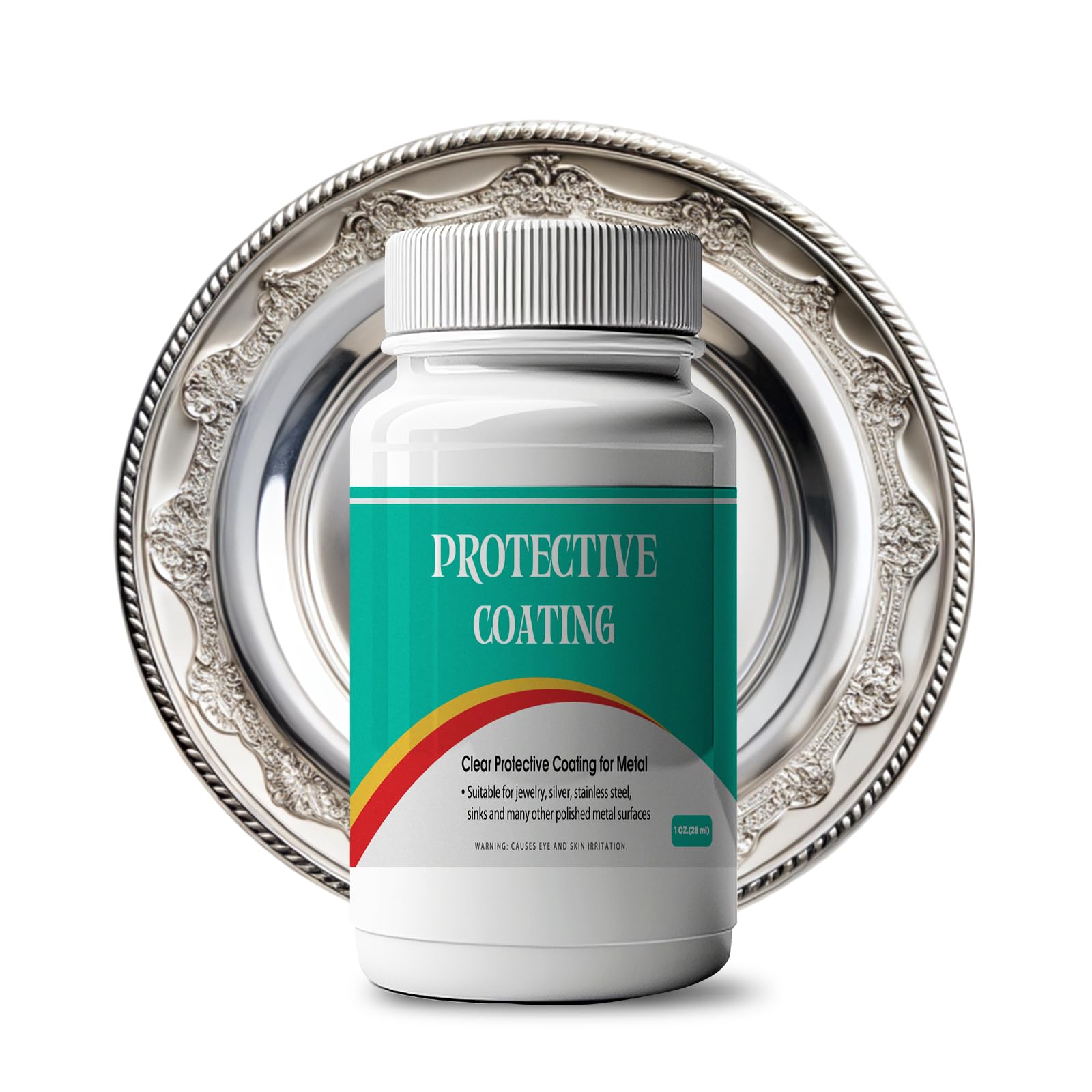Photo 1 of 1 Oz. Clear, Protective Coating for Metal, Jewelry Coating, Jewelry Shield, Fast Drying Transparent After Curing, Long Lasting Protect Metal and Jewels from Wear, Rust