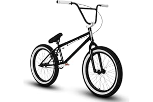 ELITE BICYCLES Elite BMX Stealth Freestyle Bike for Youth & Adults, Durable Steel Frame, Available in 16", 18", and 20" Sizes