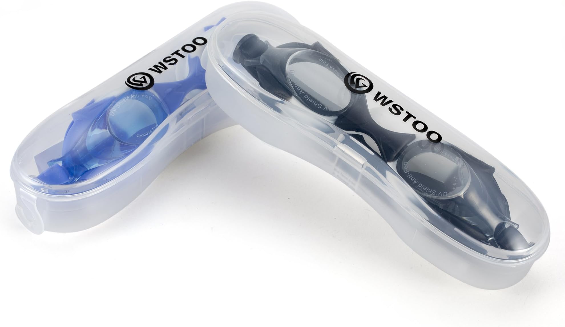 WSTOO Swim Goggles,Anti Fog UV Protectio- for Youth Kids Swimming Goggles