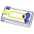 Medline FitGuard Touch Nitrile Exam Gloves, 100 Count, X-Small, Powder Free, Disposable, Not Made with Natural Rubber Latex, Excellent Sense of Touch for Medical Tasks, Durable for Household Chores