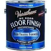 Varathane 230131 Crystal Clear Floor Finish, Semi-Gloss 1 Gallon