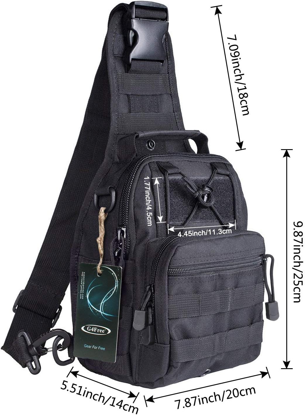 lightweight molle backpack
