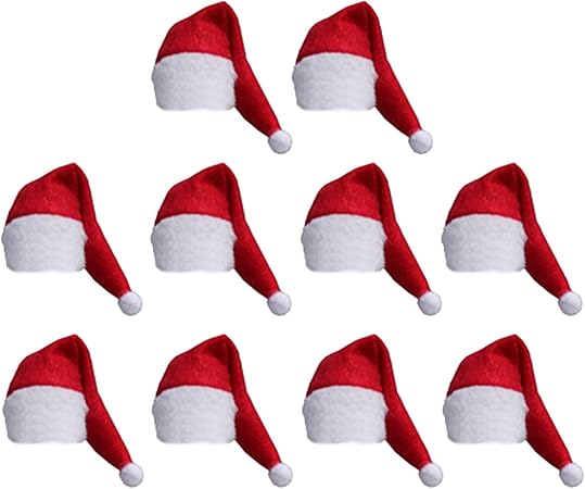 Immagini Copertina Natale.10 Pz Cappello Copertina Natale Decorazione Di Natale Natale Partito Bottiglia Del Vino Rosso Wrap Amazon It Casa E Cucina