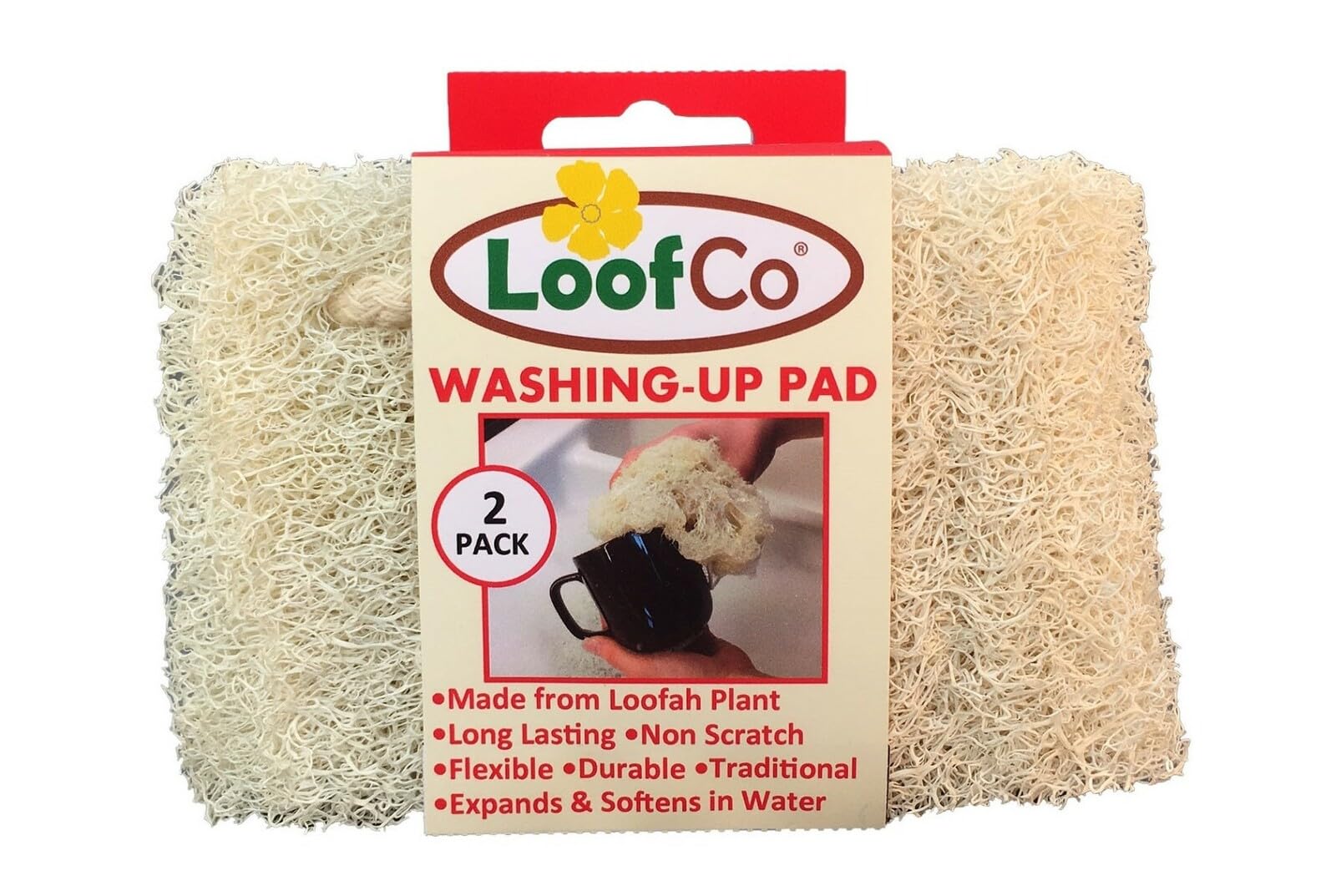 LoofCo Washing Up Pad Twin Pack (Pack of 2) — image 1