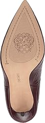 Vince Camuto Women's Savilla Pump, Plum Croco
