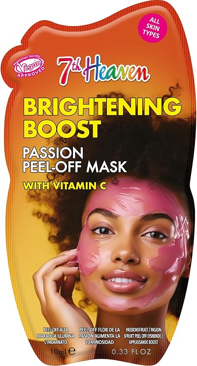 7th Heaven Passion Peel Off Mask with Vitamin C - Purifying Hydrating vegan