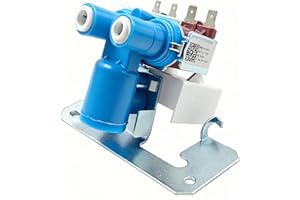 YIGIAO WR57X33326 WR57X10051 Refrigerator Water Inlet Valve for GE Refrigerator Parts, for Kenmore Hotpoint Fridge Ice Maker Water Valve Replacement Part WR57X10032 WR57X10040 AP3672839 PS901314 ETC