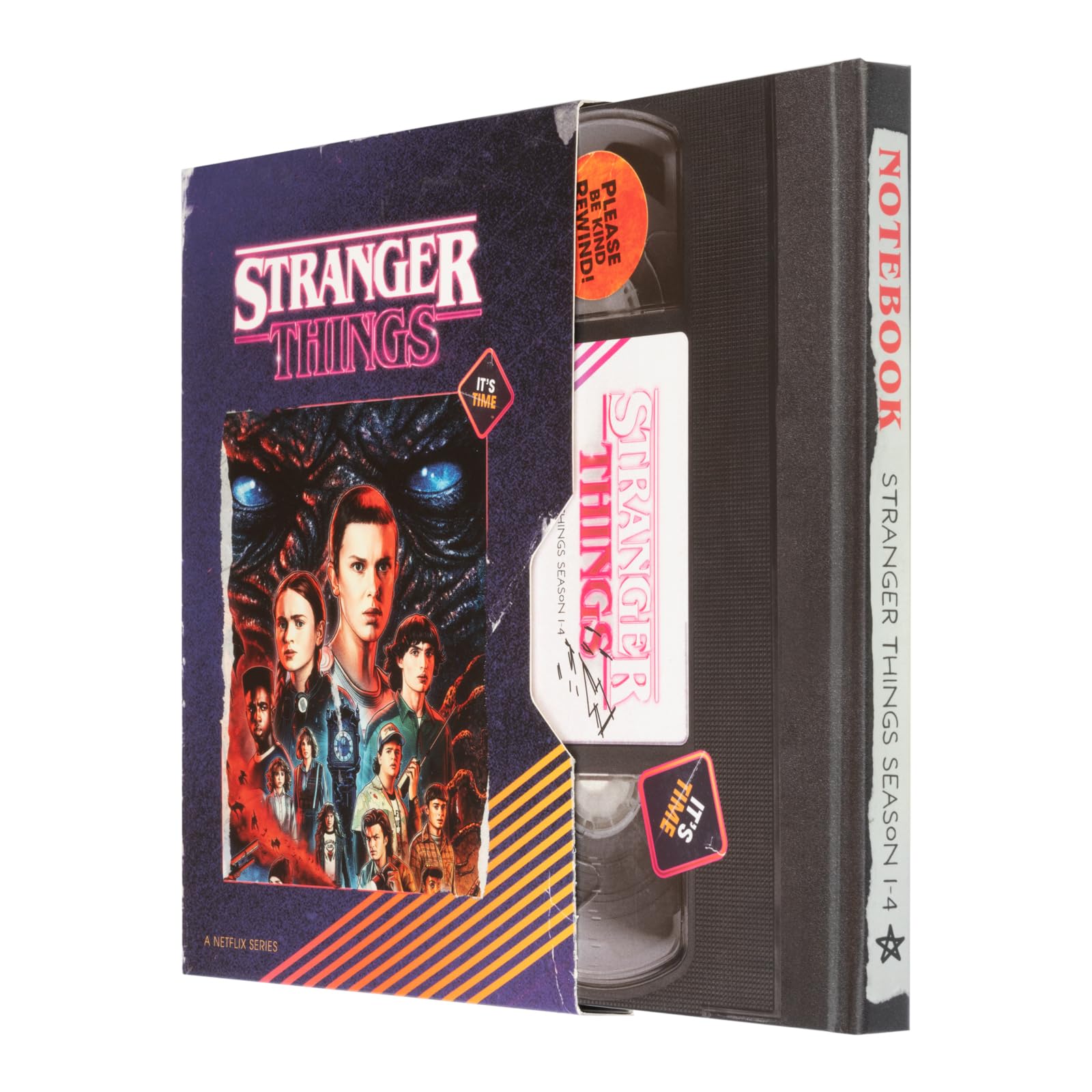 Grupo Erik A5 Notebook Hardback - Stranger Things Merchandise | Bullet Journal Dotted Note Book, Dotted Notebook A5 Sketchbook | Stranger Things Gifts Under 15 Pounds