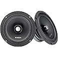ORION Cobalt CM652 High Efficiency 6.5" Mid-Range Bullet Loudspeakers, 1000W Max Power, 250W RMS, 2 Ohm, 1.5" Voice Coil - Pro Car Audio Stereo, Midrange Speakers (Pair)