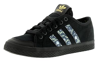 ladies black adidas trainers