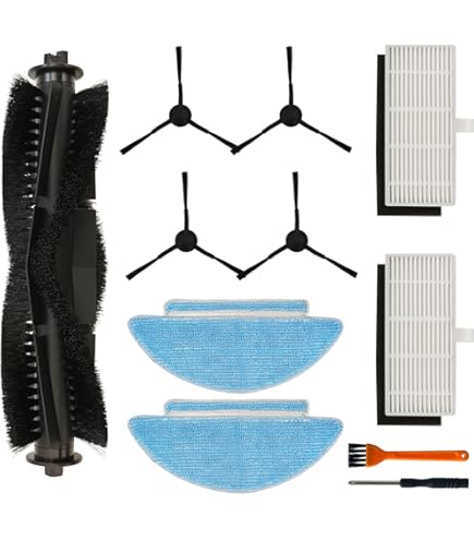 Lot De 10 Sacs à Poussière Jetables Pour Aspirateur Robot 360 S8 Plus