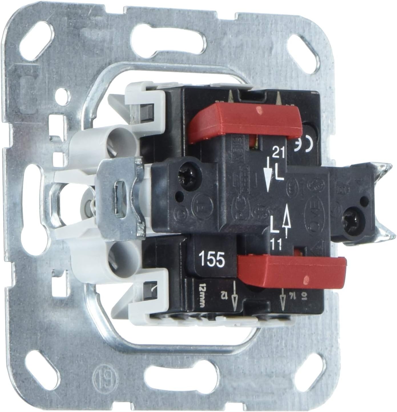 Gira 015500 Wipptaster Wechsel Einsatz Amazon De Baumarkt