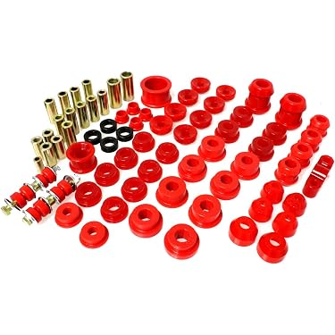 Prothane 96-02 GM S-Series Bujes De Barra Estabilizadora Trasera - 0.906 In - Rojo