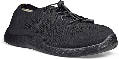 black athleisure shoes