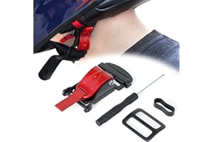 JAGASOL Helmet Quick Release Buckle Kit for Motorcycle Helmet, Metal Motorcycle Helmet Accessories, Helmet Chin Strap Replace D-RING Helmets Up to 1", Suitable for Full Helmet, Half Helmet, 3/4 Helmet