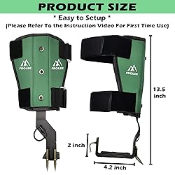PROLEE Tree Climbing Gear Non-Slip 2 Gear with