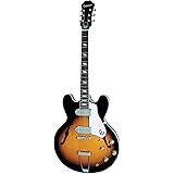 Epiphone CASINO Thin-Line Hollow Body Electric Guitar, Vintage Sunburst