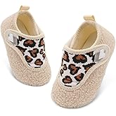 BARERUN Toddler Slippers Boys Girls House Shoes Warm Kids Slippers With Non-Slip Rubber Sole Fuzzy Cozy Walking Shoes Indoor/Outdoor