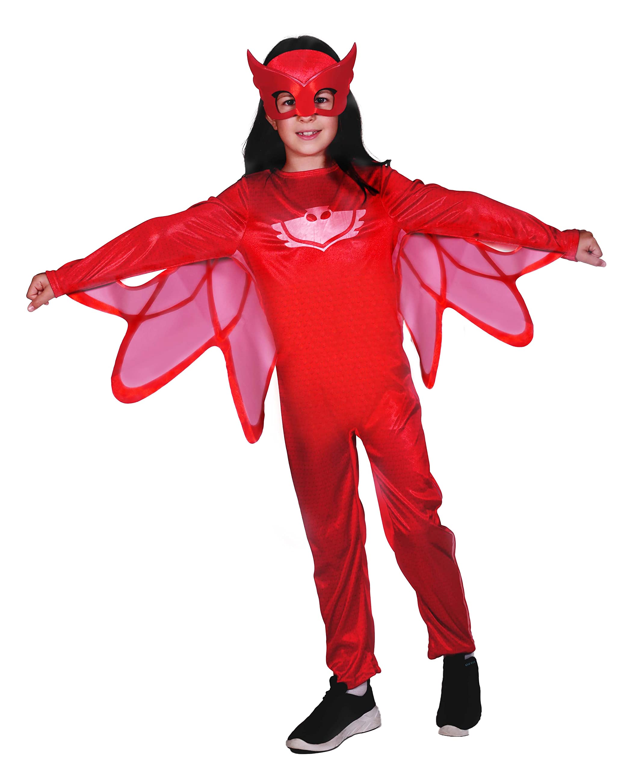 Owlette costume disguise girl official PJ Masks (Size 5-7 years) with mask