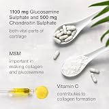 SuperSelf Glucosamine and Chondroitin High Strength 120 Capsules 1720mg view 4
