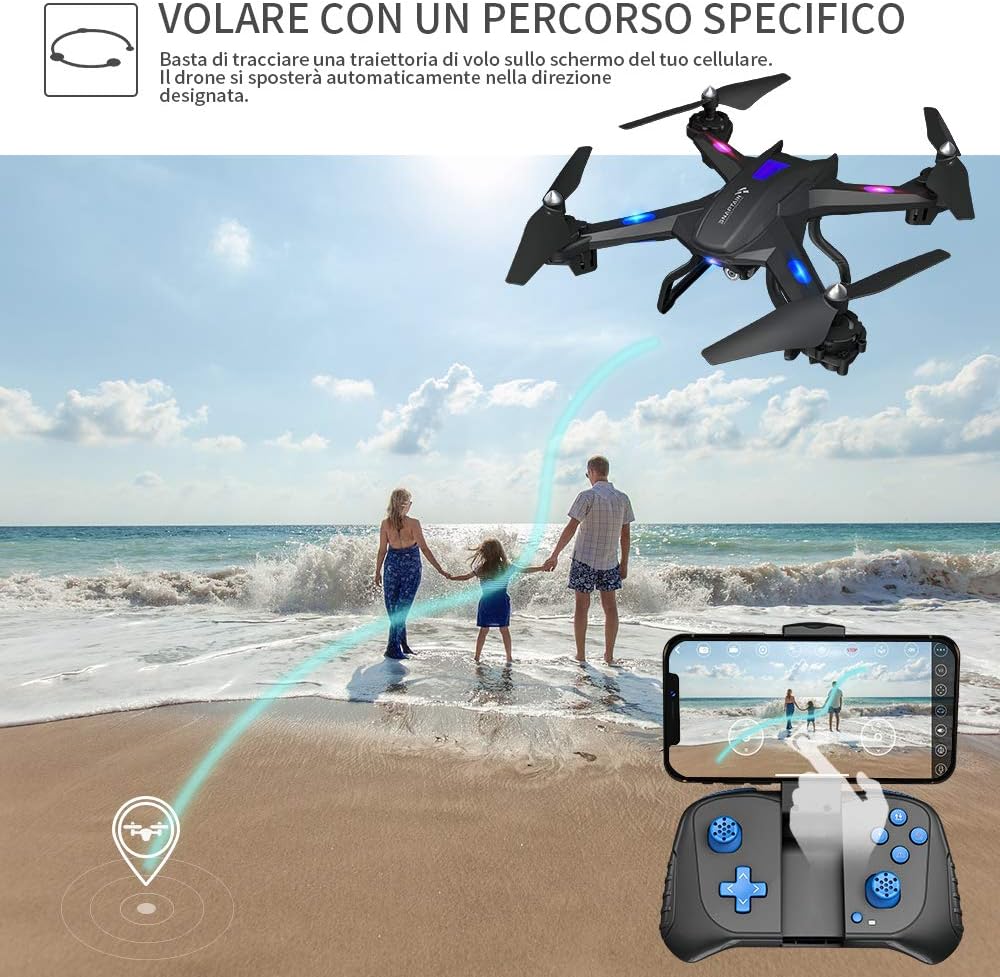 Snaptain S5C drone con telecamera