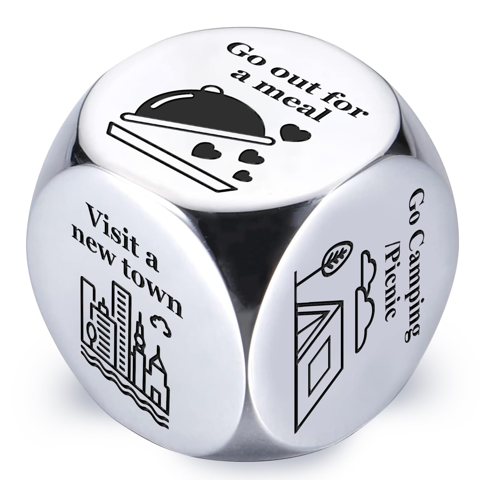 Fathers Day Dad Gifts from Daughter Son Wife,Couples Gift for Him Her Weekend Decision Ideas Dice for Boyfriend Girlfriend Wife Husband,Anniversary Birthday Valentine's Day for Women Men
