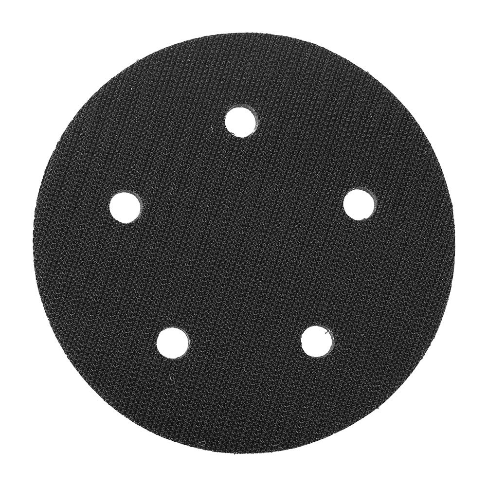 Soft Sponge Interface Pad for Sanding Pads 125 mm Diameter(5 Holes)