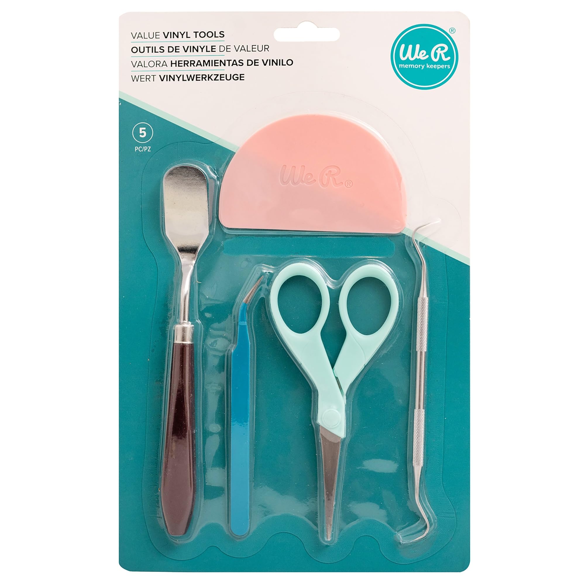We R Memory Keepers Value Vinyl Tool KIT 5/PKG, Multi