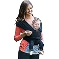 JJ Cole Agility Flex Stretch Baby Carrier – Infant Carrier to Toddler Carrier – 1 Size fits Most Parents – Women 6-20 and Men XS-2X