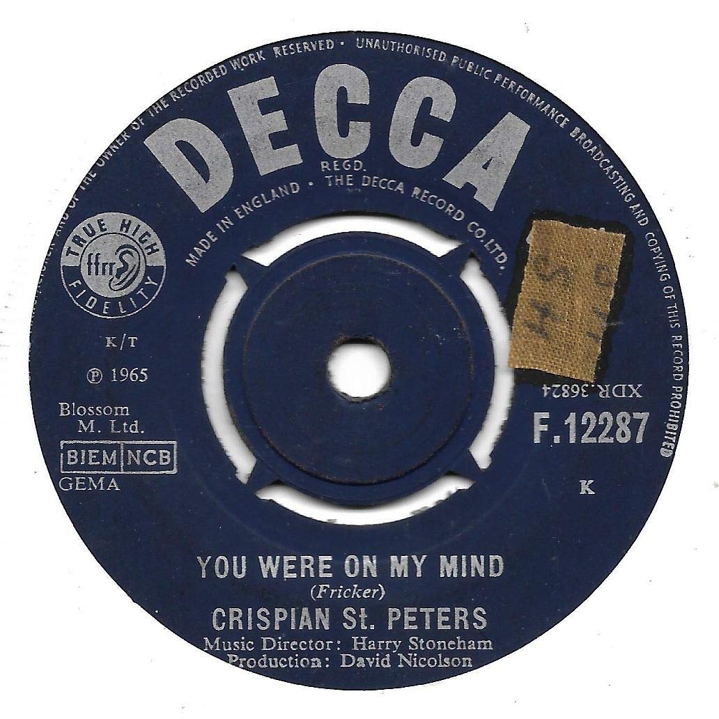 Crispian St Peters You Were On My Mind