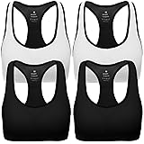 MIRITY Women Racerback Sports Bras - High Impact