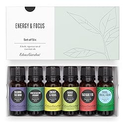 Edens Garden Energy & Focus Essential Oils 6 Set