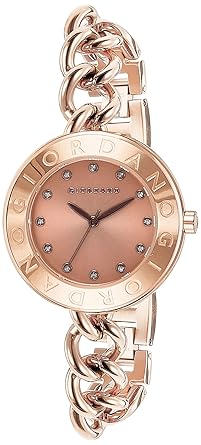 Giordano Analog Champagne Dial Womens Watch - 2755-66