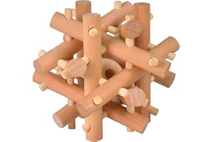 Trustic - Wooden Chewing Toy for Small Animals, Natural Wood for Rabbit, Guinea Pig, Bunny, Chinchilla