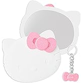 wet n wild Hello Kitty Collection, Mirror & Pink Bow Keychain Duo, Comfort-Grip Handle, Versatile & Portable Hand Mirror