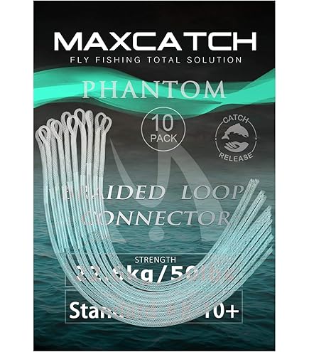 Lot De 3 Lignes De Pêche Mouche A1-4-1 - Monofilament Multicolore
