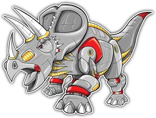 triceratops robot dinosaur