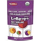 Koochikoo Sugar Free Organic Lollipop Pouch, 10 Count (2.2 Oz, Pack - 3)